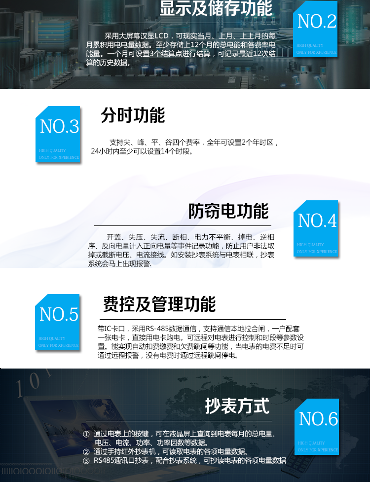 華立DDZY285C單相電能表適用場所
　　主要適用于執行分時或階梯計費，需要通過485進行遠程抄表、遠程費控的居民用戶，或通過CPU卡介質實現本地費控的居民用戶。